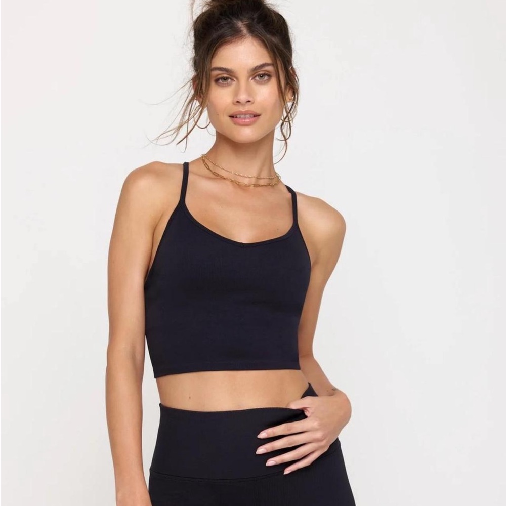 Bryn Seamless Crop Tank